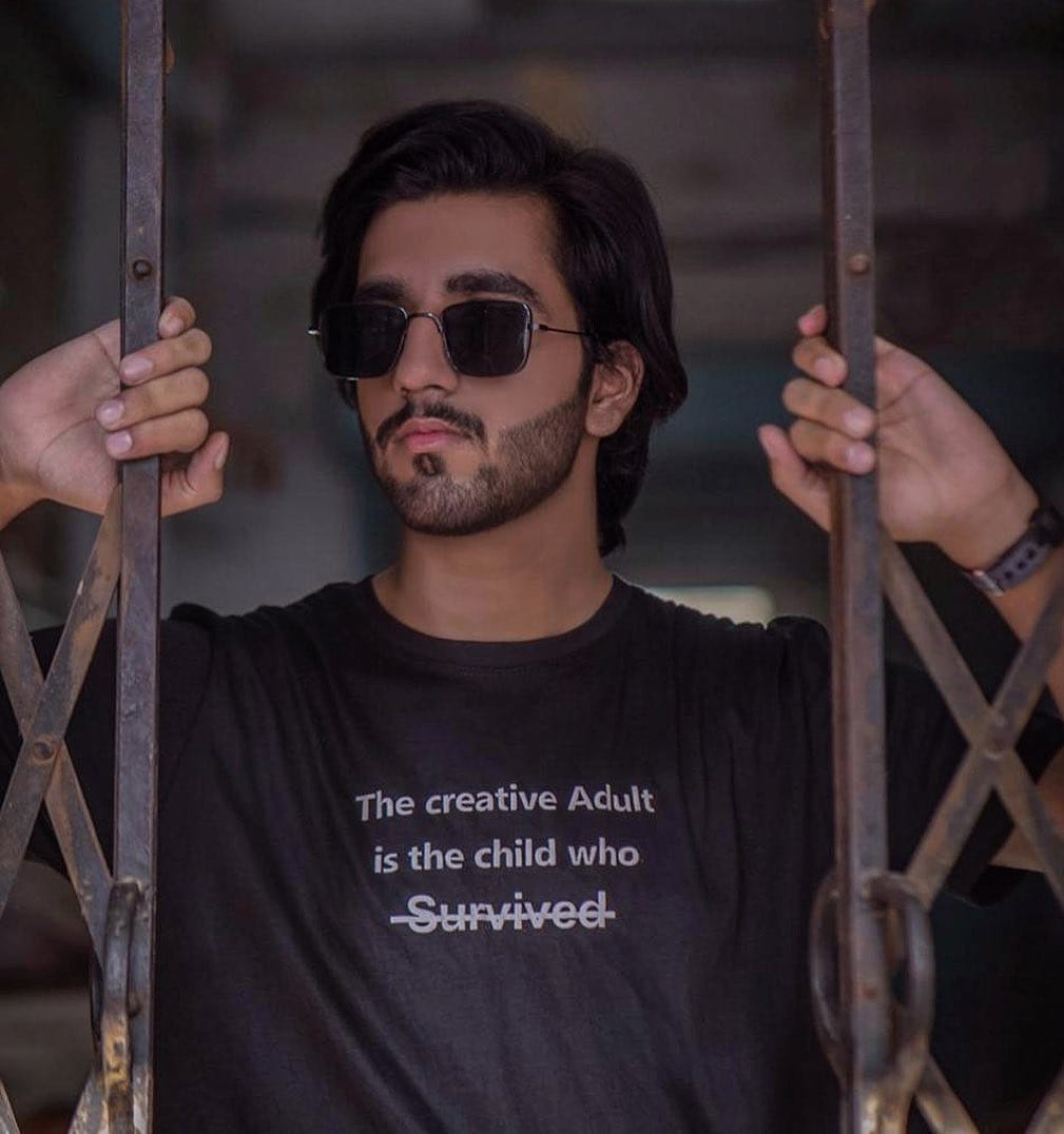 Survived Tee Black