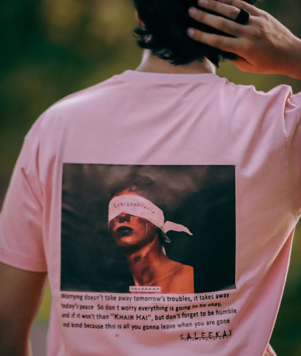 The Khair hai 2.0 Tee Baby Pink