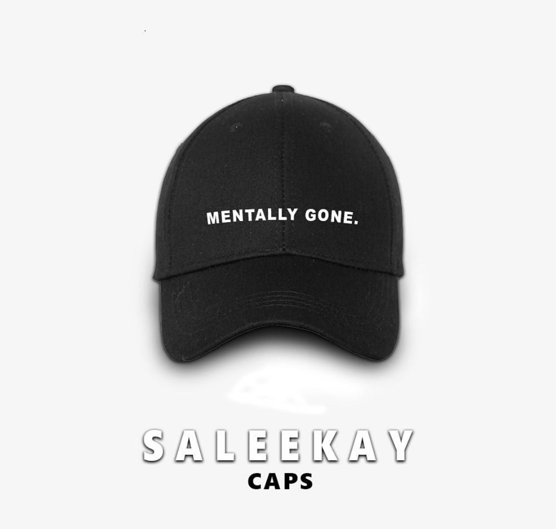 Mentally Gone Cap Black