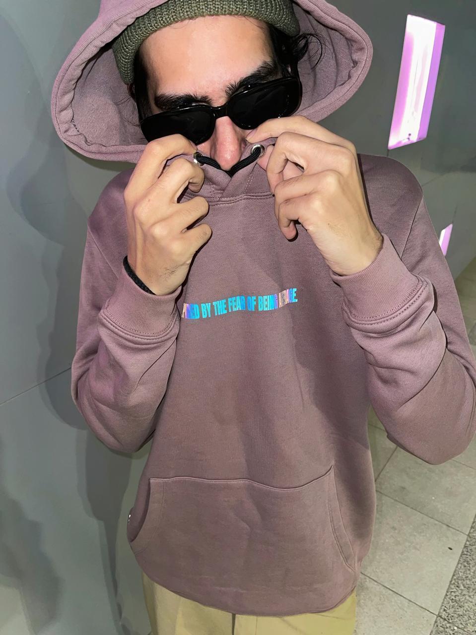 Article Fear Hoodie Rosy Brown