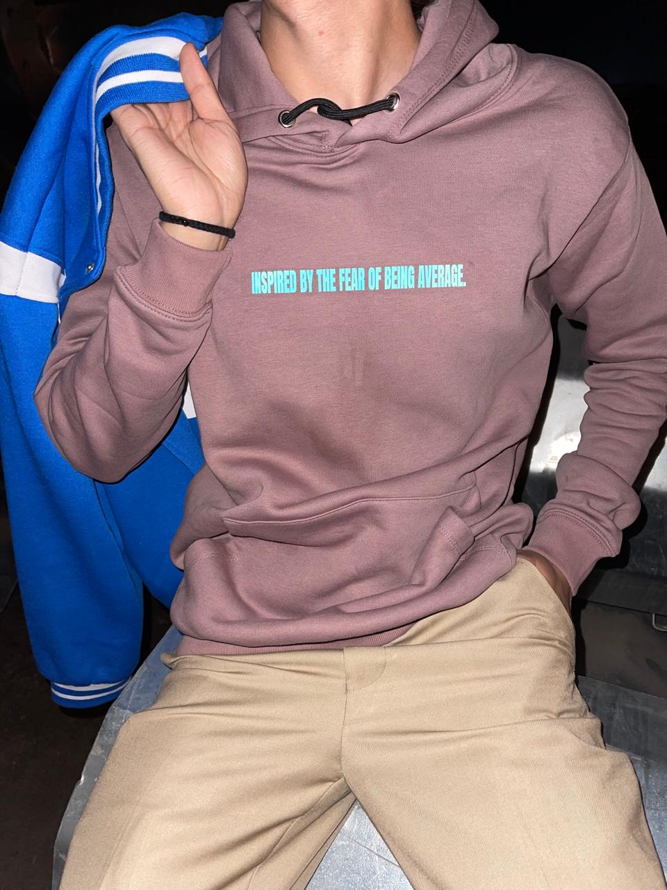 Article Fear Hoodie Rosy Brown