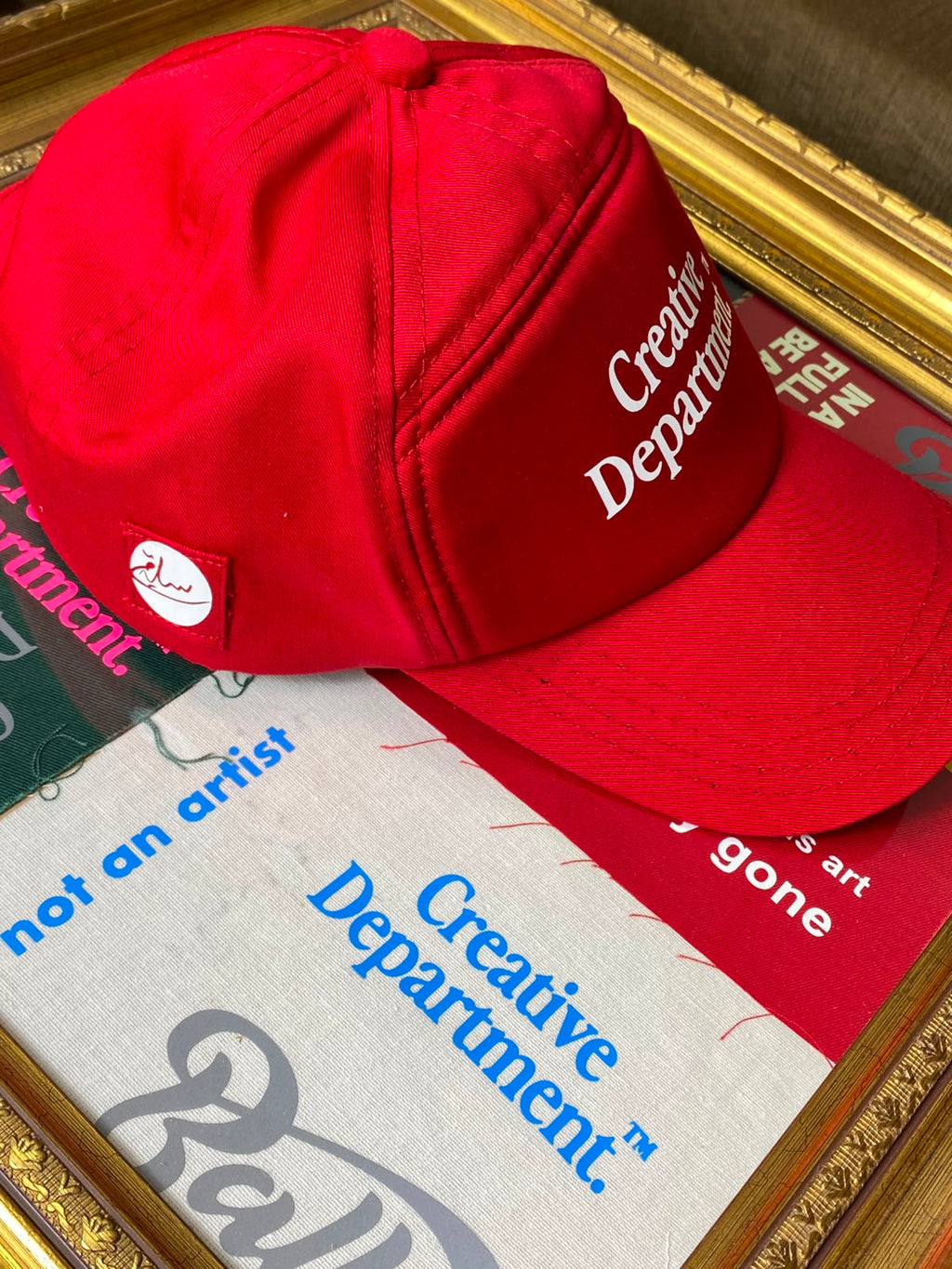 The Creative Department Cap – Crimson Edition