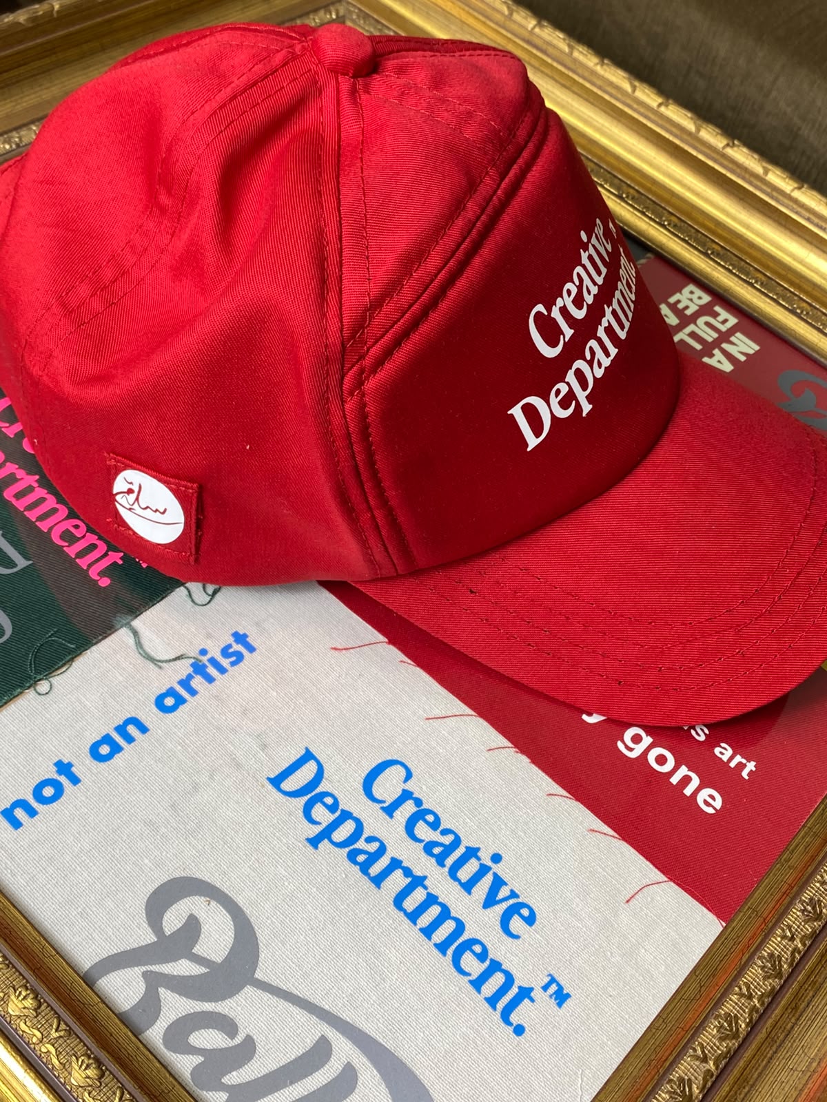 The Creative Department Cap – Crimson Edition