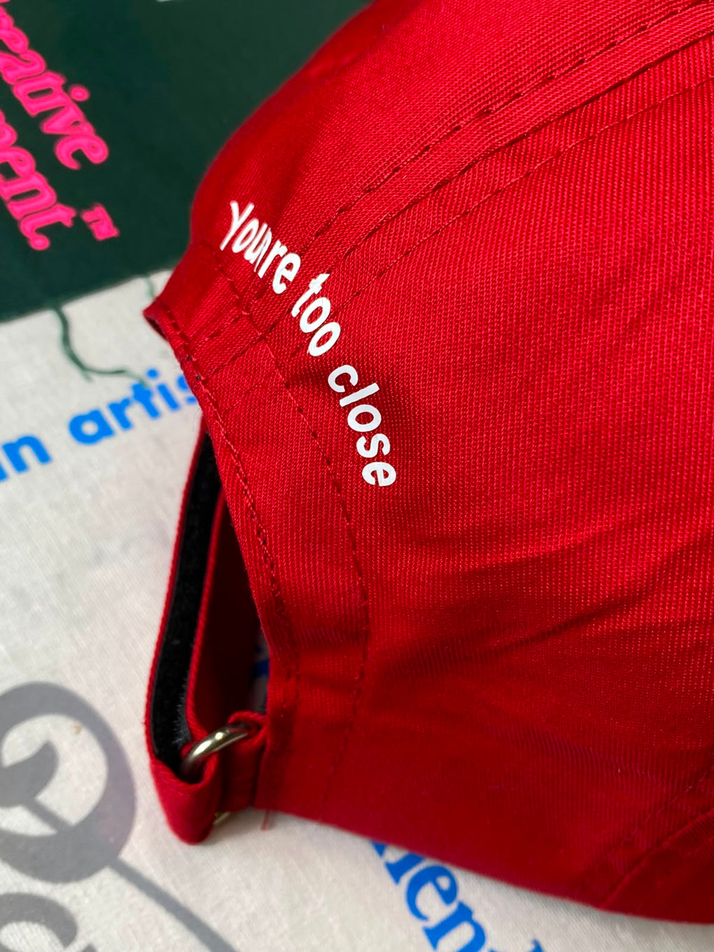 The Creative Department Cap – Crimson Edition