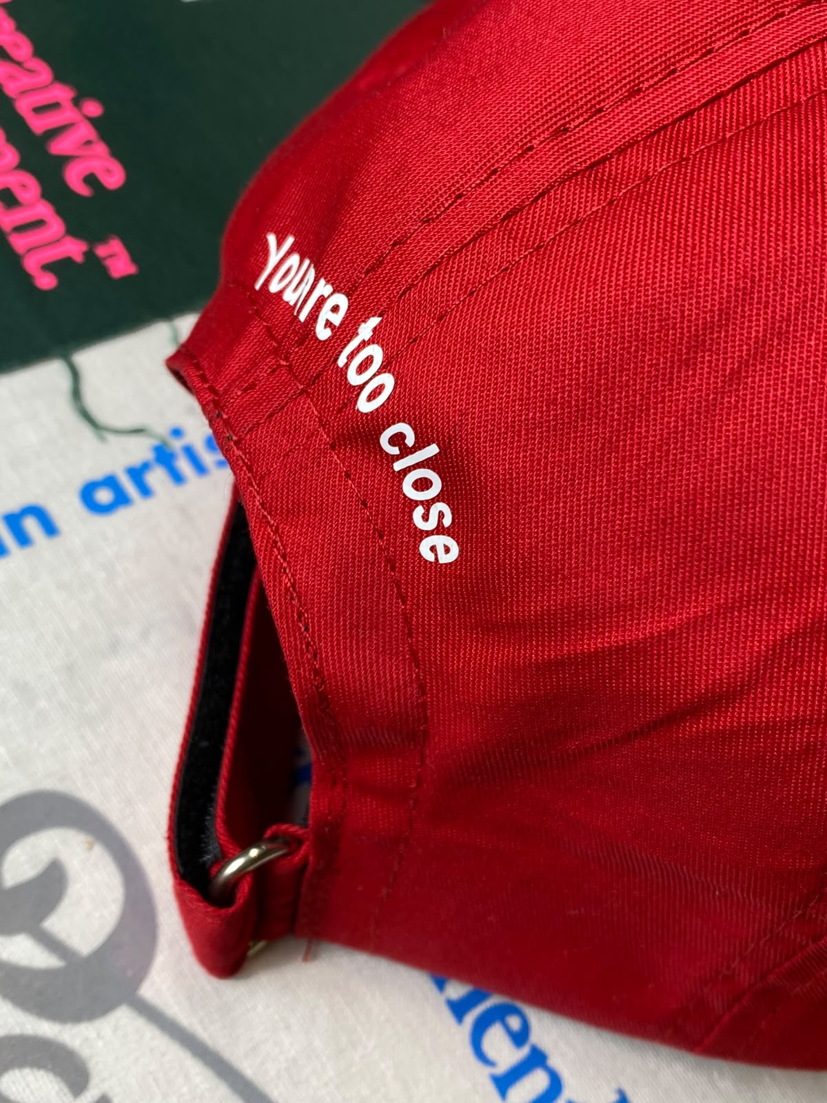 The Creative Department Cap – Crimson Edition