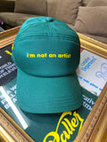 The "Not An Artist" Cap – Emerald Edition