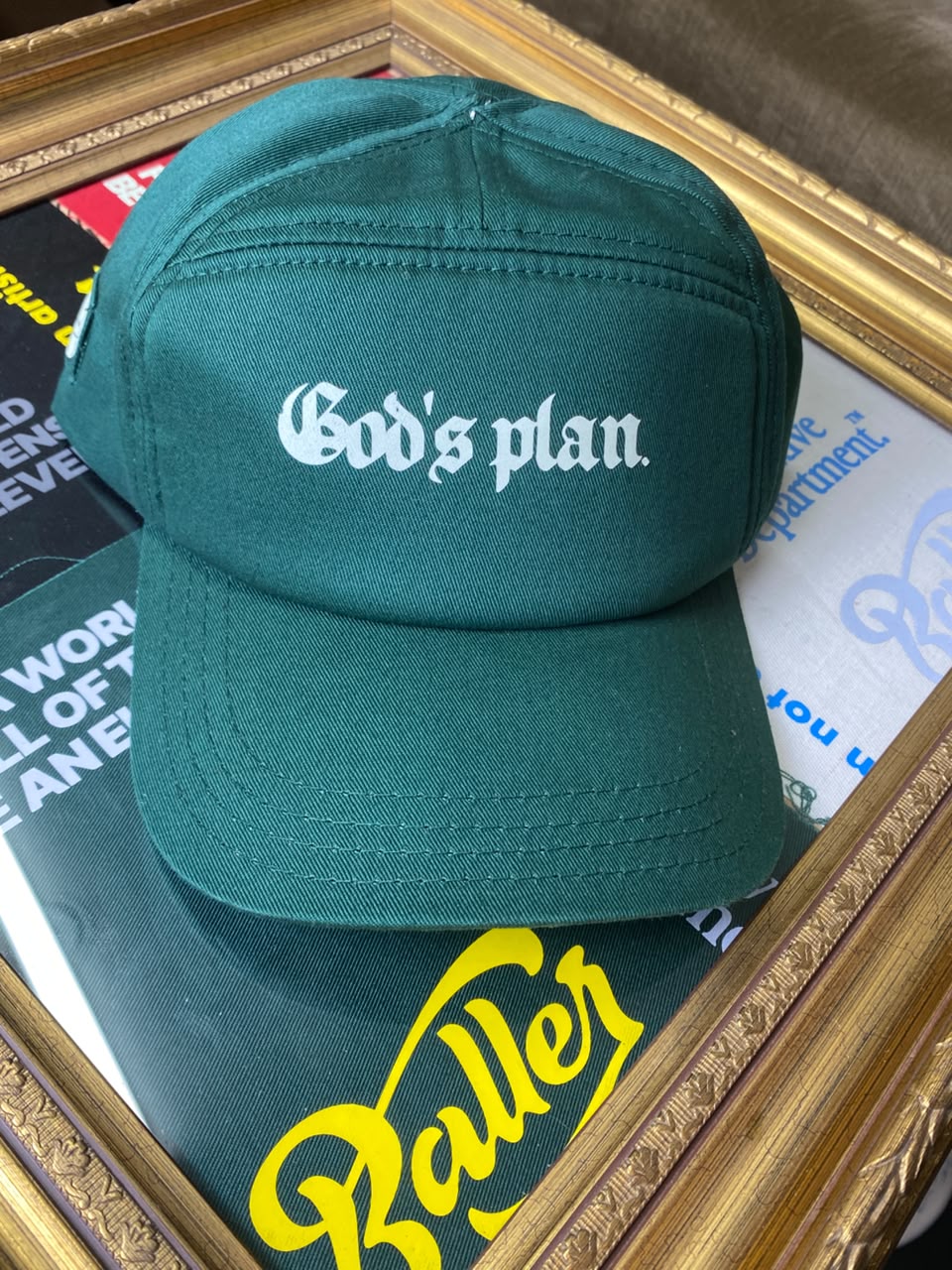 The God's Plan Cap – Emerald Edition