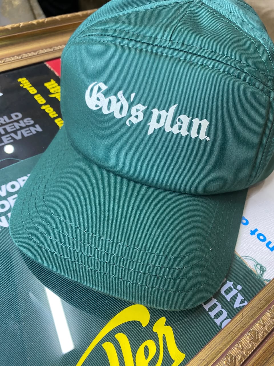 The God's Plan Cap – Emerald Edition