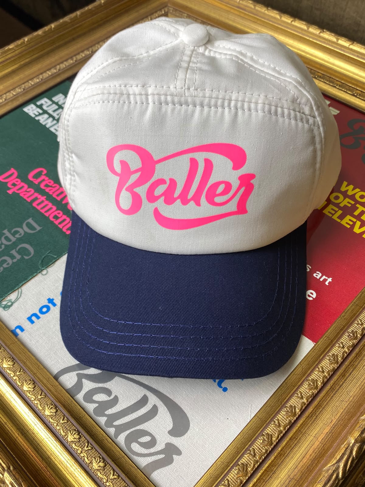 The Baller Contrast Cap