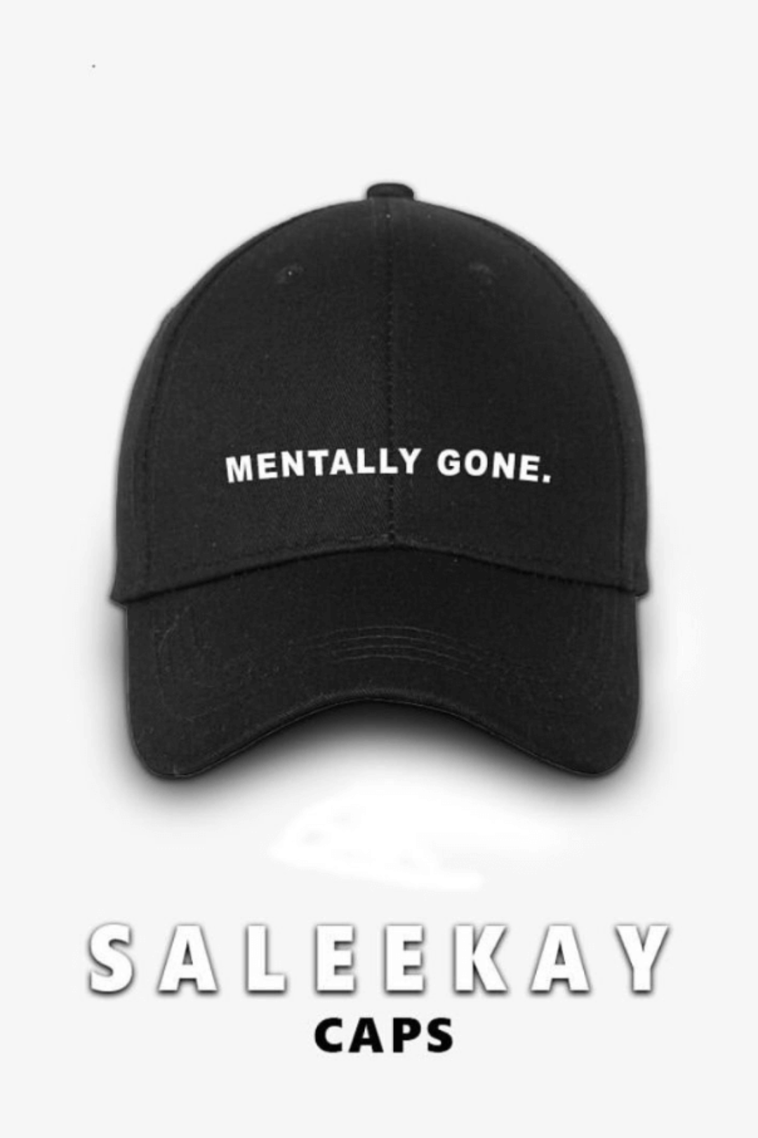 Mentally Gone Cap Black