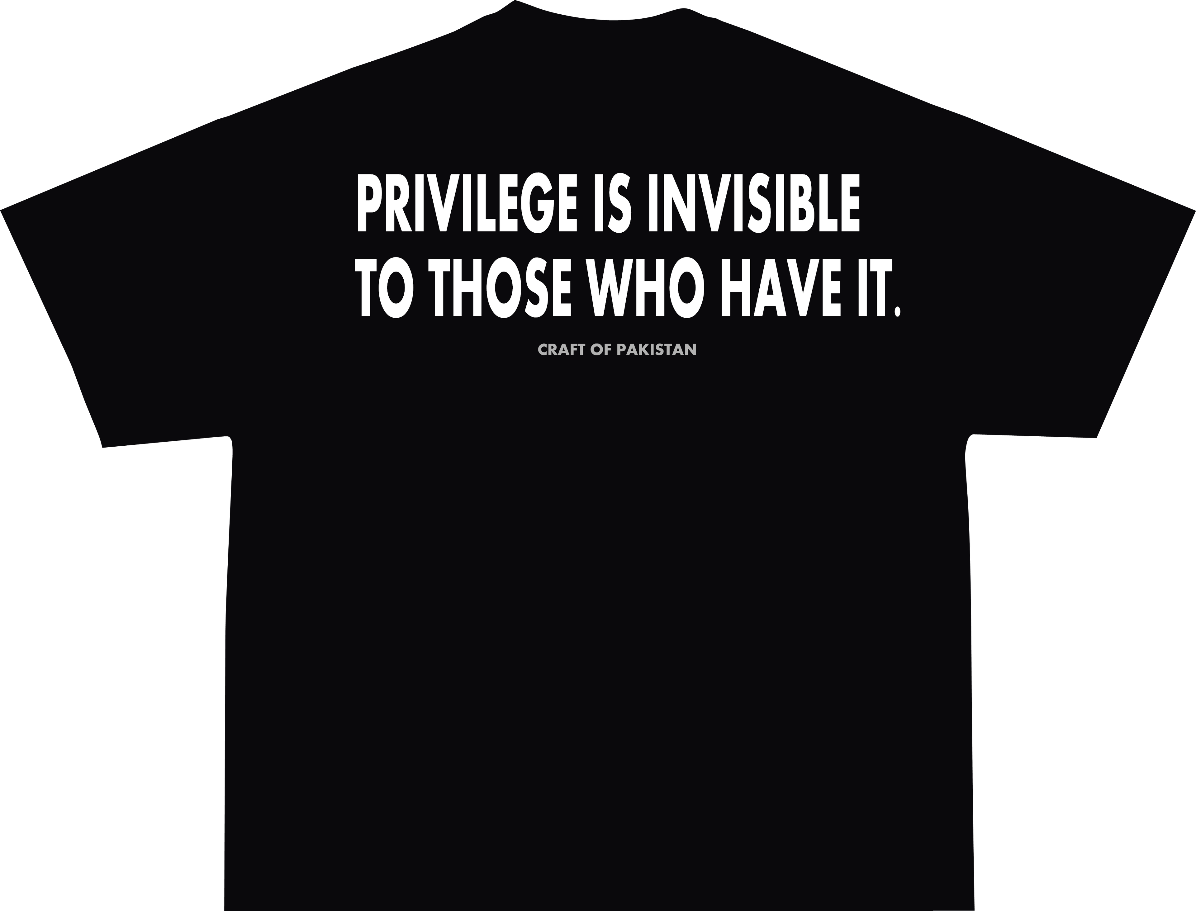 The Invisible Privilege Tee