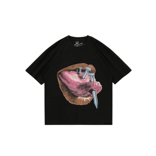 Spit Fact Tee Black